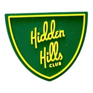 Hidden Hills Croc Charms Shield Green Accessories Non-Smoking