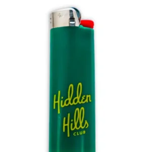 Hidden Hills Lighter Green and Yellow Stacked Script Accessories Smoking