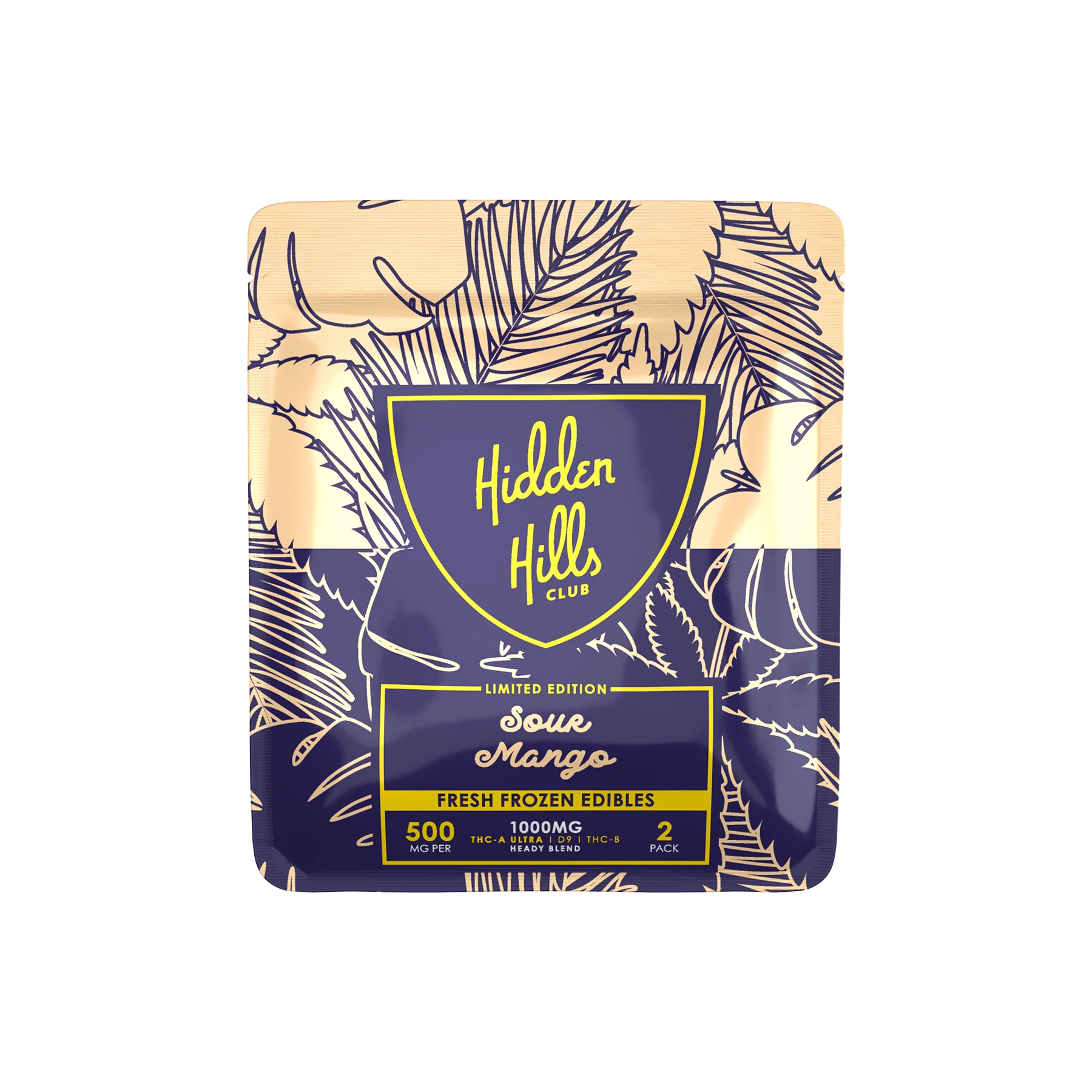 Home 14 Hidden Hills Sour Mango Heady Blend 1000mg Edibles